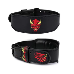 Not specified Gym & Weightlifting Belts Red / M Devils 10cm Weight Lifting Belt