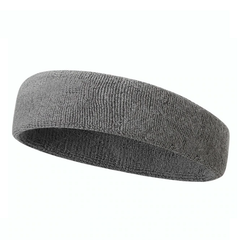 Not specified Head & Sweat Bands Grey Sports Fitness Headband Sweatband