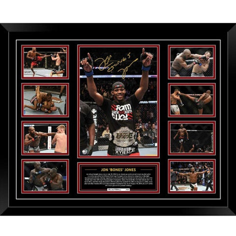 JON BONES JONES FRAMED MEMORABILIA
Buy it for yourself or it can be a wo...
