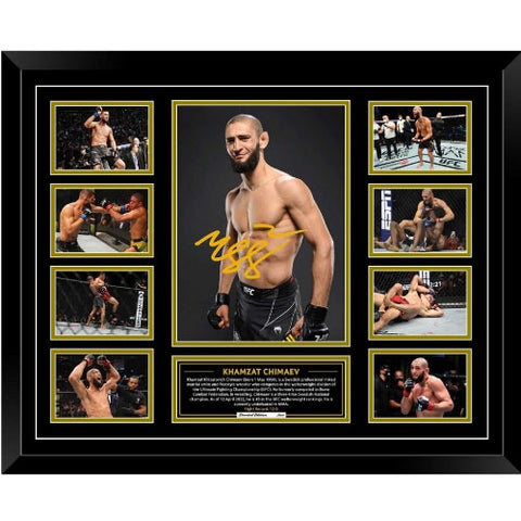 KHAMZAT CHIMAEV FRAMED MEMORABILIA
Buy it for yourself or it can be a wo...