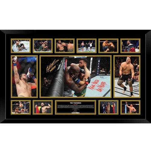 Not specified Memorabilia Tai Tuivasa UFC Signed Photo Framed Limited Edition