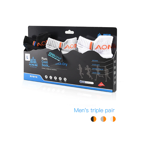 Not specified Running Accessories Aonijie Coolmax Low Cut Running Socks 3Pairs