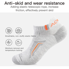 Not specified Running Accessories Aonijie Coolmax Low Cut Running Socks 3Pairs