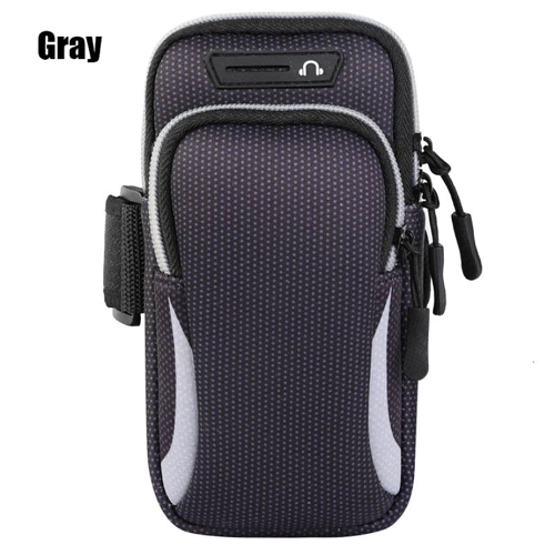 Not specified Running Accessories Gray Universal Running Armband Phone & Storage Case