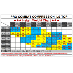 Pro Combat Compression Wear Pro Combat Compression Long Sleeve Top