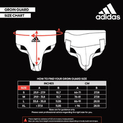 Adidas Adistar Pro Boxing Groin Guard - White - The Fight Factory