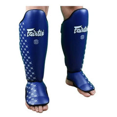 Fairtex Competition Shin Pads Sp5 - Blue - The Fight Factory