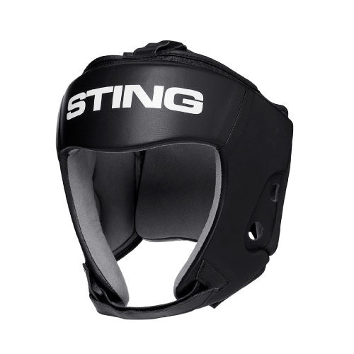 STING Head Guards Sting Orion Gel Open Face Boxing Head Guard