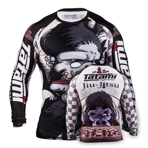Tatami Chess Gorilla BJJ Rash Guard