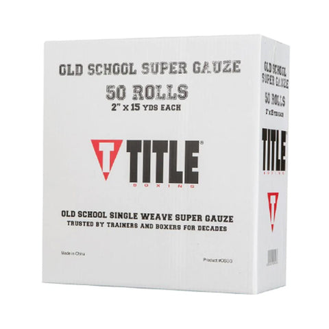 Professional and amateur trainers swear by our Old School Super Gauze. 2...