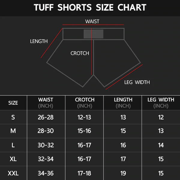 Tuff Muay Thai Shorts TUFF - Blue Camouflage Muay Thai Shorts