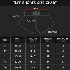 Tuff Muay Thai Shorts TUFF - Blue Camouflage Muay Thai Shorts