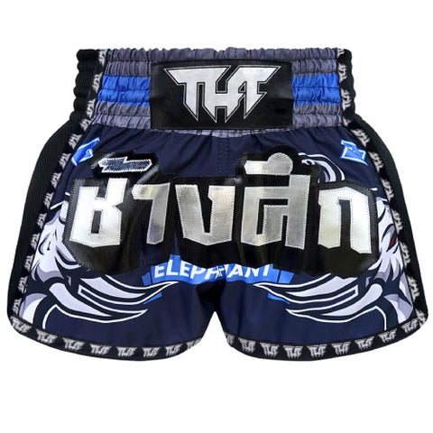 Inspired by the classic-cut shorts from the golden era of Muay Thai in t...