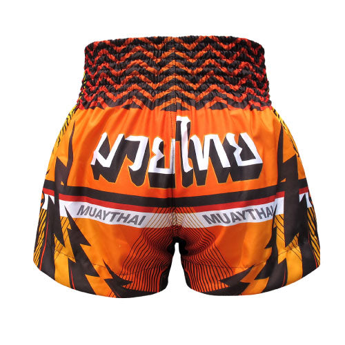 Tuff Muay Thai Shorts TUFF Orange Double Tiger Muay Thai Shorts
