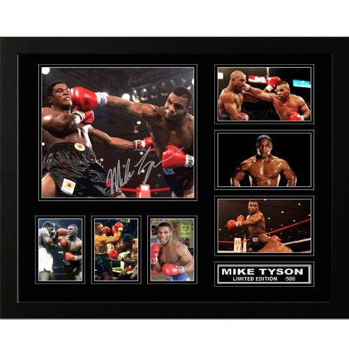 Mike Tyson Signed Limited Edition Photo Frame - The Fight Factory