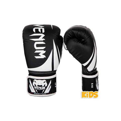Venum Boxing Gloves Kids Venum Challenger 2.0 Kids Boxing Gloves - Black/White