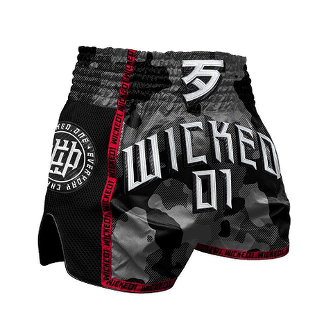 Wicked One Overcome Muay Thai Shorts - Black Camo
Manufacturing innovati...