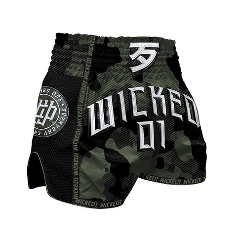 Wicked One Overcome Muay Thai Shorts - Green Camo
Manufacturing innovati...