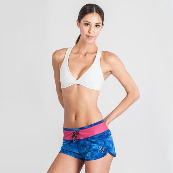 Grips Womens Functional Training Shorts Blue Magma - The Fight Factory