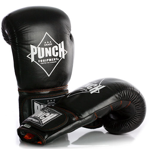 Punch Black Diamond Muay Thai Boxing Gloves - The Fight Factory