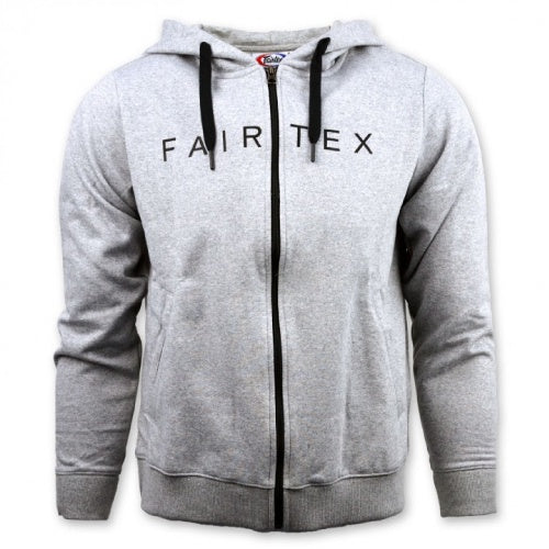 Fairtex Zip Up Hoodie Grey FHS20