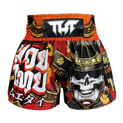 TUFF Muay Thai Shorts Samurai Skull - The Fight Factory