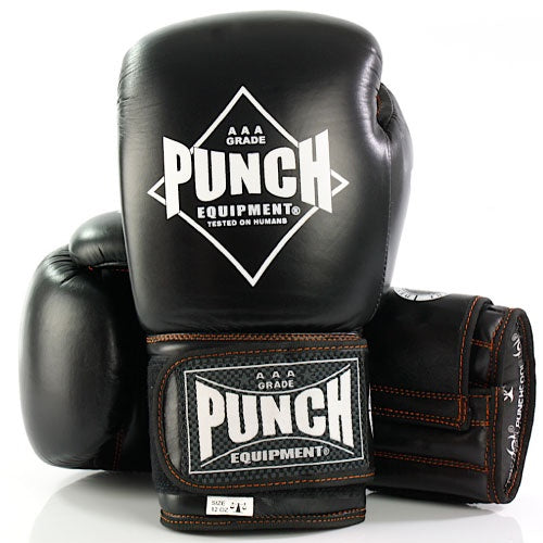 Punch Black Diamond Muay Thai Boxing Gloves - The Fight Factory